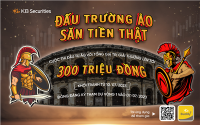Cuộc săn tìm tiền thưởng cực hấp dẫn tại chứng khoán KB Việt Nam