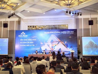 ĐẠI HỘI CỔ ĐÔNG THƯỜNG NIÊN NĂM 2023 CÔNG TY CỔ PHẦN TẬP ĐOÀN HÒA PHÁT (HSX: HPG)