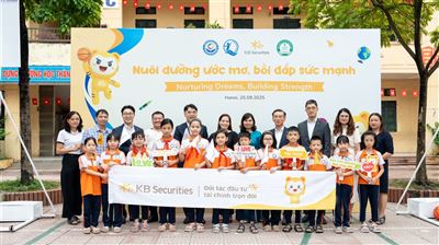 Chứng khoán KB Việt Nam đồng hành cùng thế hệ trẻ, gieo mầm tri thức và ước mơ