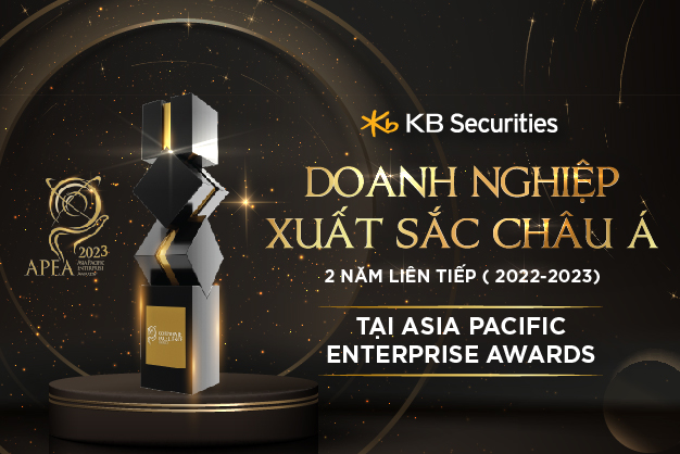 KB Securities Vietnam won big at a prestigious international award, reaching the top 10 market share of HNX