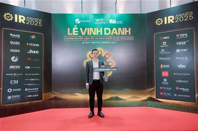  Chứng khoán KB Việt Nam đồng hành cùng IR Awards 2025 – Kiến tạo chuẩn mực minh bạch trên thị trường chứng khoán Việt Nam