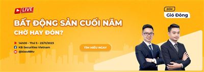 Livetream Đón gió Đông Bất động sản cuối năm: Chờ hay đón?
