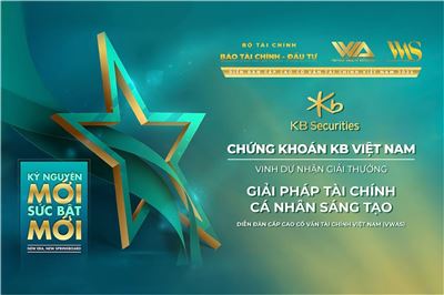  KBSV vinh dự đạt Giải thưởng “Giải pháp tài chính cá nhân sáng tạo” tại VWAS 2025
