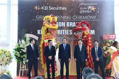 Công ty Chứng khoán KB Việt Nam khai trương Chi nhánh Sài Gòn