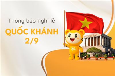Thông báo lịch nghỉ lễ 2/9 năm 2025