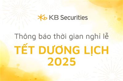 Thông báo lịch nghỉ Tết Dương Lịch 2025