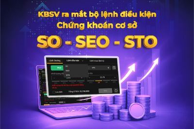 Giao dịch chứng khoán tiện lợi trên nền tảng KB Buddy với bộ lệnh điều kiện SO - SEO - STO