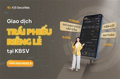 Giao dịch Trái phiếu riêng lẻ dễ dàng, thuận tiện cùng KBSV