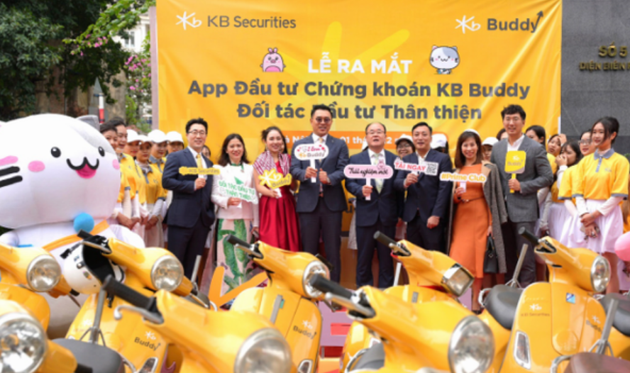 Securities Investment Application KB Buddy - Friendly Investment Partner