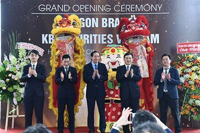 Chứng khoán KB Việt Nam khai trương chi nhánh Sài Gòn - Thời báo Tài chính