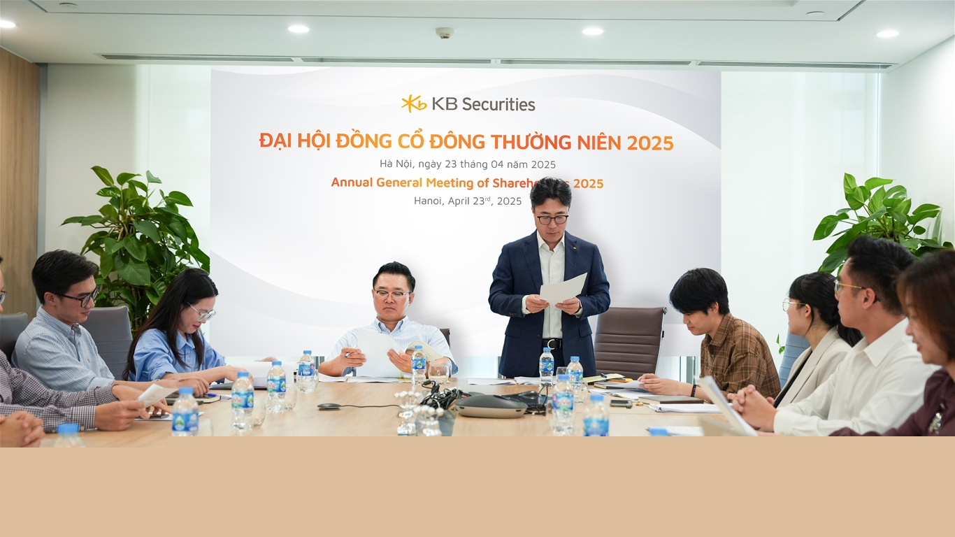 KB Securities Vietnam Successfully Organizes 2025 Annual General Meeting of Shareholders