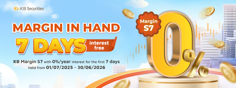 Seize Opportunities with KB Margin S7 – 0%/year Interest for the First 7 Days