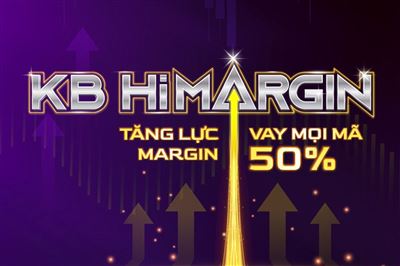 KB HiMargin - Tăng lực margin, vay mọi mã tỉ lệ 50%