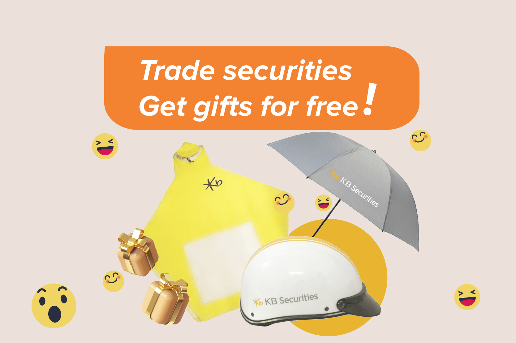 KBSV _ Trade securities, Get gifts for free